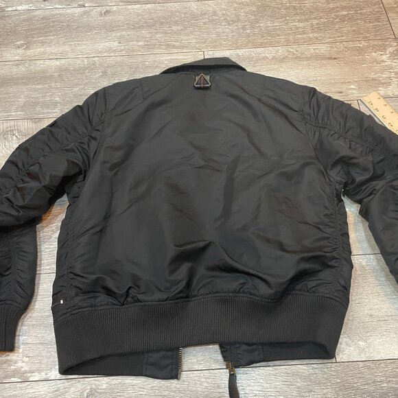ALPHA INDUSTRIES CWU-45 Style Insulated Bomber Jacket Men Size XL Black - Picture 7 of 8